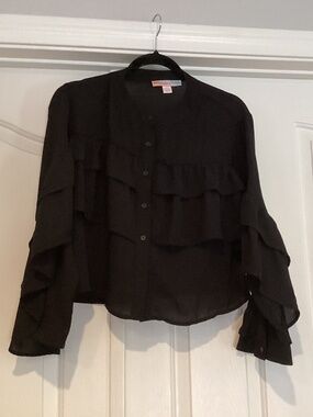 Watermelon Sugar Women Blouse, Size Medium, Color Black